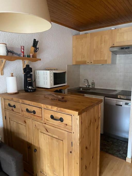 Апартаменти Grand Studio De 36M2 Avec Alcove, Situe Au Centre. Ле-дез-Альп Екстер'єр фото